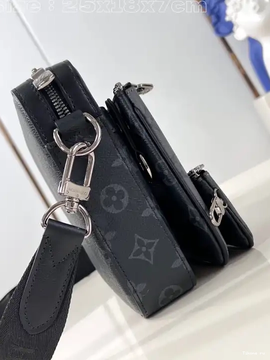 Affordable VUITTON LOUIS TRIO MESSENGER 0523